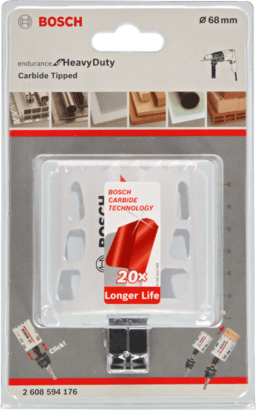 New Genuine Bosch 2608594176 Endurance for Heavy Duty Hole Saw For rotary