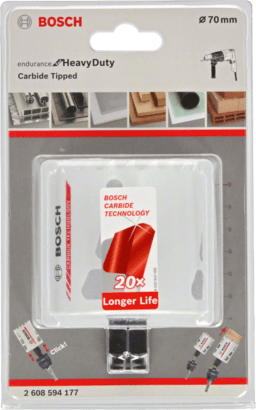 New Genuine Bosch 2608594177 Endurance for Heavy Duty Hole Saw For rotary