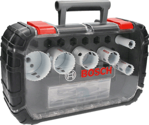 New Genuine Bosch 2608594188 BIM Progressor Hole Saw Set For rotary