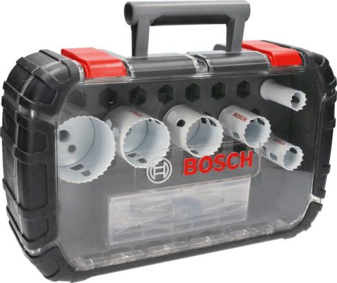New Genuine Bosch 2608594188 BIM Progressor Hole Saw Set For rotary
