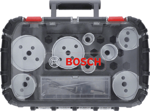 New Genuine Bosch 2608594194 BIM Progressor Hole Saw Set For rotary