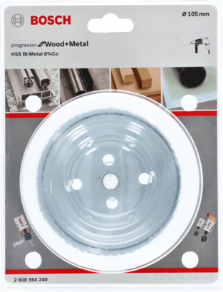 New Genuine Bosch 2608594240 BiM Progressor Hole Saw