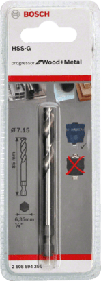 New Genuine Bosch 2608594254 Pilot Drill Bits For rotary drills/drivers, For