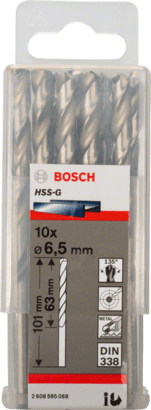 New Genuine Bosch 2608595068 HSS Twist Drill Bit Ground For rotary