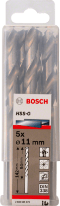 New Genuine Bosch 2608595079 HSS Twist Drill Bit Ground For rotary