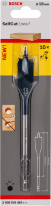 New Genuine Bosch 2608595489 Self-Cut Speed Spade Bit For rotary