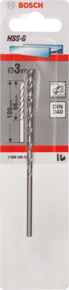 New Genuine Bosch 2608595676 Long HSS Twist Drill Bit Ground For rotary