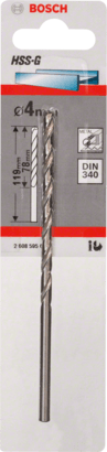 New Genuine Bosch 2608595679 Long HSS Twist Drill Bit Ground For rotary