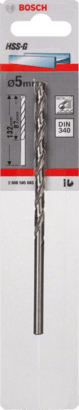 New Genuine Bosch 2608595683 Long HSS Twist Drill Bit Ground For rotary