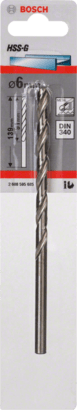 New Genuine Bosch 2608595685 Long HSS Twist Drill Bit Ground For rotary