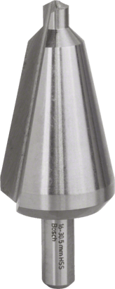 New Genuine Bosch 2608596401 HSS Sheet Metal Cone Drill Bit, Cylindrical Shank