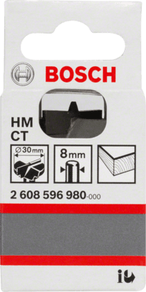 New Genuine Bosch 2608596980 Tungsten Carbide Cantilever Hinge Cutter Bit For
