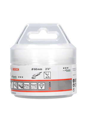 New Genuine Bosch 2608599019 X-LOCK Diamond Cutter Best for Ceramic Dry Speed