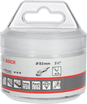 New Genuine Bosch 2608599026 X-LOCK Diamond Cutter Best for Ceramic Dry Speed