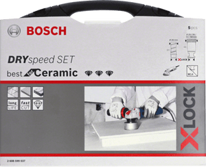 New Genuine Bosch 2608599037 X-LOCK Diamond Cutter Best for Ceramic Dry Speed