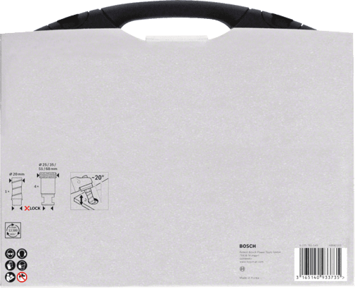 New Genuine Bosch 2608599037 X-LOCK Diamond Cutter Best for Ceramic Dry Speed