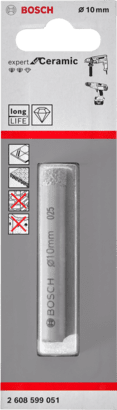 New Genuine Bosch 2608599051 Expert for Ceramic Diamond Drill Bit For rotary