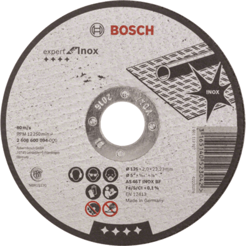 New Genuine Bosch 2608600094 Expert for Inox Cutting Disc For small angle
