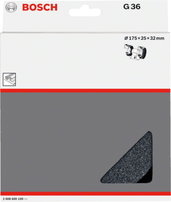 New Genuine Bosch 2608600109 Grinding Wheel for Double-Wheeled Bench Grinders