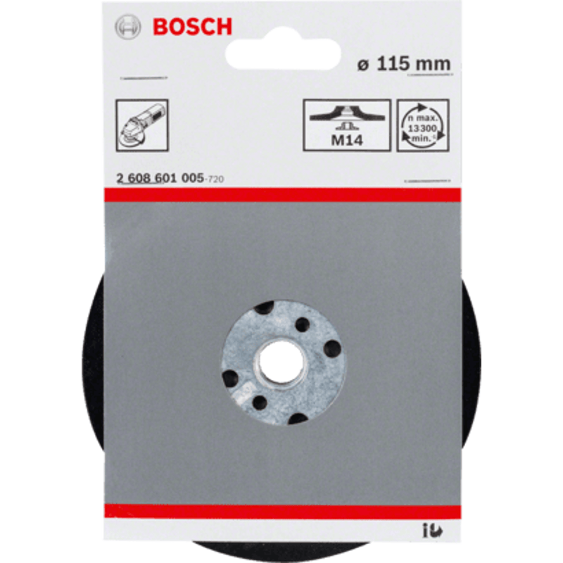 New Genuine Bosch 2608601005 Backing Pads M14, soft For small angle grinders