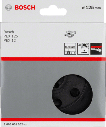 New Genuine Bosch 2608601062 8-Hole Sanding Pad For random orbital sanders