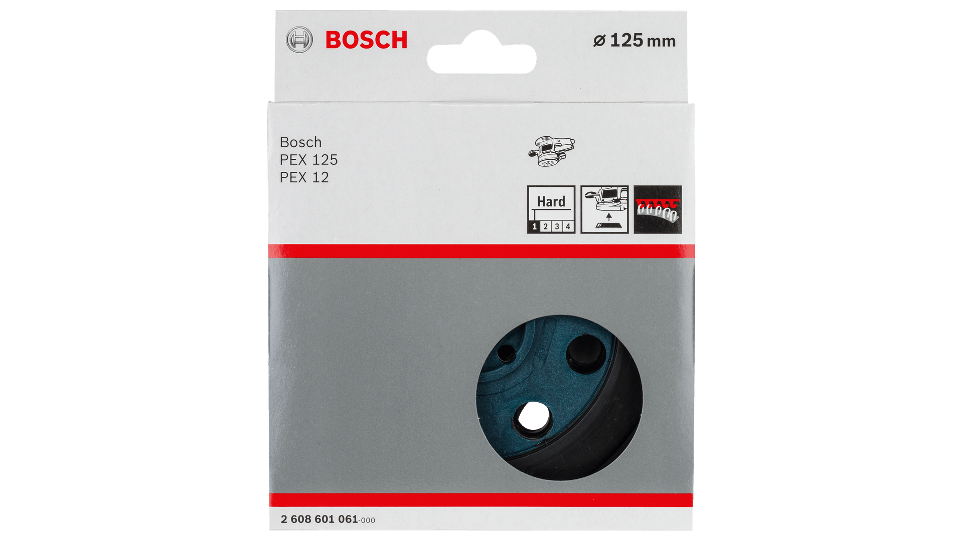 New Genuine Bosch 2608601062 8-Hole Sanding Pad For random orbital sanders