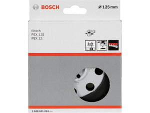 New Genuine Bosch 2608601063 Backing Pad 125 mm for PEX12 PEX125 PEX400