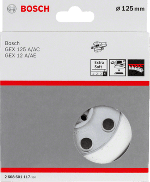 New Genuine Bosch 2608601117 8-Hole Sanding Pad For random orbital sanders