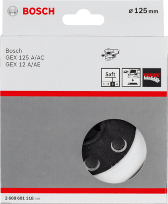 New Genuine Bosch 2608601118 8-Hole Sanding Pad For random orbital sanders