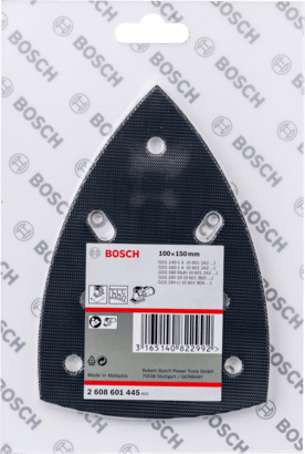 New Genuine Bosch 2608601445 Sanding Plate With hook-and-loop-Type Fastening
