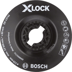 New Genuine Bosch 2608601711 X-LOCK Backing Pad Soft For small angle grinders