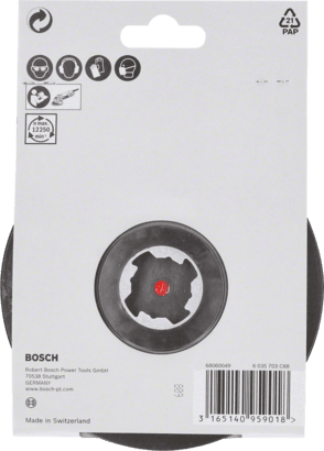 New Genuine Bosch 2608601721 X-LOCK Backing Pad Hook and Loop For small angle