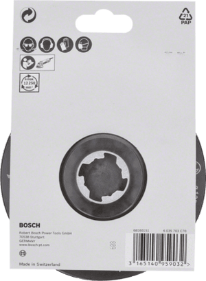 New Genuine Bosch 2608601723 X-LOCK SCM Backing Pad For small angle grinders
