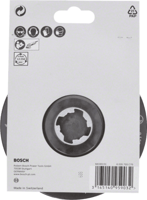 New Genuine Bosch 2608601723 X-LOCK SCM Backing Pad For small angle grinders