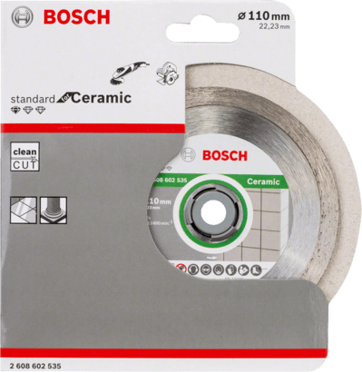 New Genuine Bosch 2608602535 Standard for Ceramic Diamond Cutting Disc For