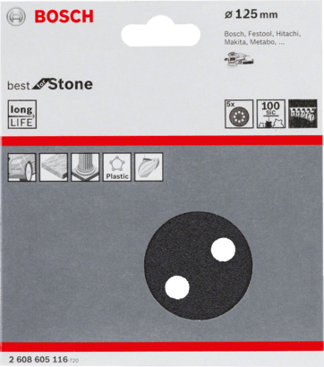 New Genuine Bosch 2608605116 F355 Best for Coatings and Composites For random