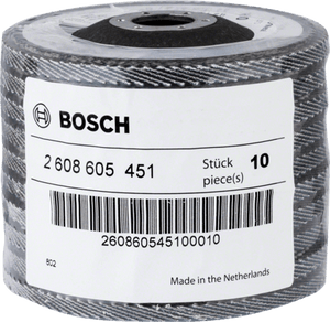 New Genuine Bosch 2608605451 X571 Best for Metal Flap Discs, Straight Version