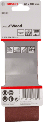 New Genuine Bosch 2608606003 X440 Best for Wood and Paint For belt sanders