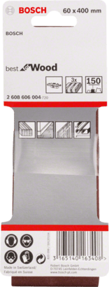 New Genuine Bosch 2608606004 X440 Best for Wood and Paint For belt sanders