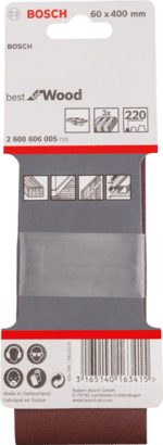 New Genuine Bosch 2608606005 X440 Best for Wood and Paint For belt sanders