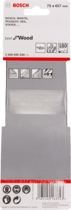 New Genuine Bosch 2608606038 X440 Best for Wood and Paint For belt sanders