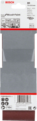 New Genuine Bosch 2608606071 X440 Best for Wood and Paint For belt sanders