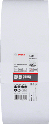 New Genuine Bosch 2608606138 X440 Best for Wood and Paint For belt sanders