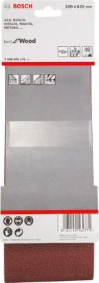 New Genuine Bosch 2608606141 X440 Best for Wood and Paint For belt sanders
