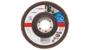 New Genuine Bosch 2608606738 X571 Best for Metal Flap Discs, Straight Version