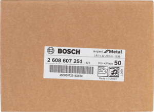 New Genuine Bosch 2608607251 R444 Expert for Metal Sanding Disc For large angle