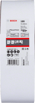 New Genuine Bosch 2608607261 X440 Best for Wood and Paint For belt sanders