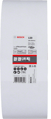 New Genuine Bosch 2608607263 X440 Best for Wood and Paint For belt sanders