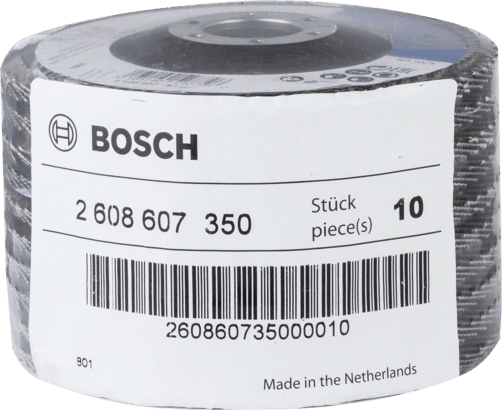 New Genuine Bosch 2608607350 X551 Expert for Metal Flap Discs, Straight Version