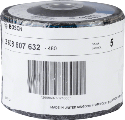 New Genuine Bosch 2608607632 N377 Best for Metal Cleaning Disc For small angle